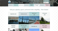 Desktop Screenshot of dobes-site.cz