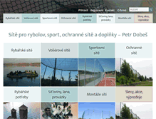 Tablet Screenshot of dobes-site.cz